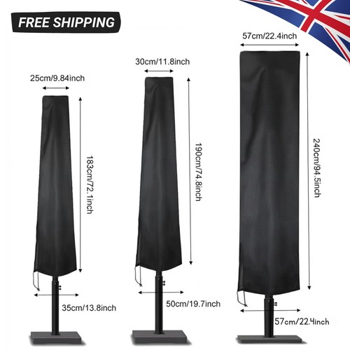 Waterproof parasol cover with - parasol,