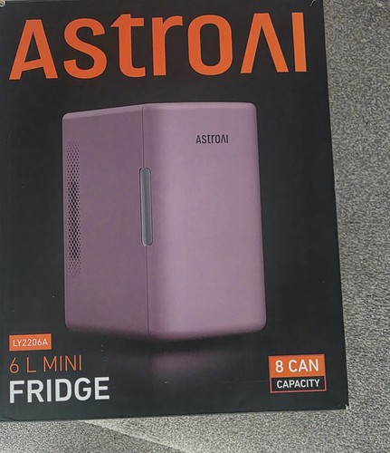 Pink mini fridge - fridge,