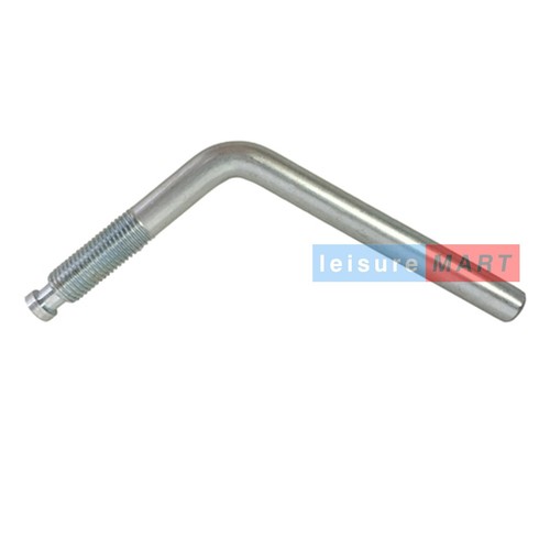 Jockey wheel clamp handle - wheel, bar