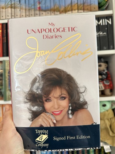 Joan collins signed - joan,