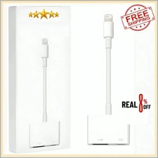 FOR APPLE 8 PIN TO HDMI DIGITAL AV TV ADAPTER CABLE FOR IPHONE IPAD A1438 CABLE