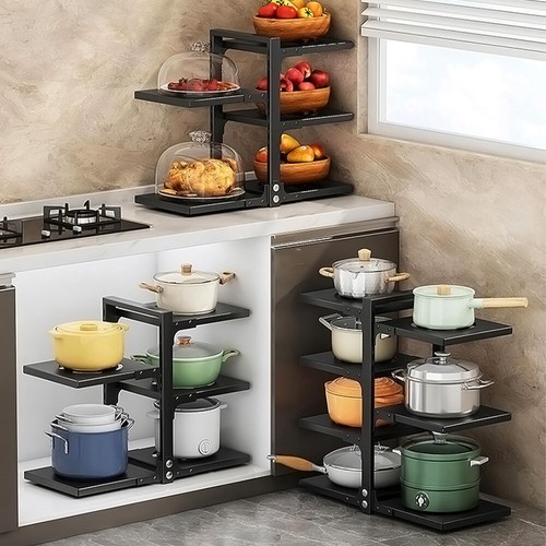 Adjustable pan organiser - adjustable,