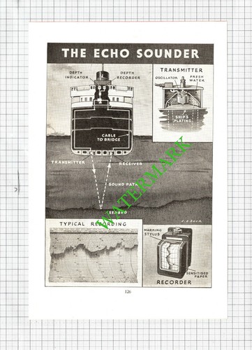 The echo sounder - echo,