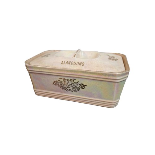 Sadler iridescent butter dish - sadler,