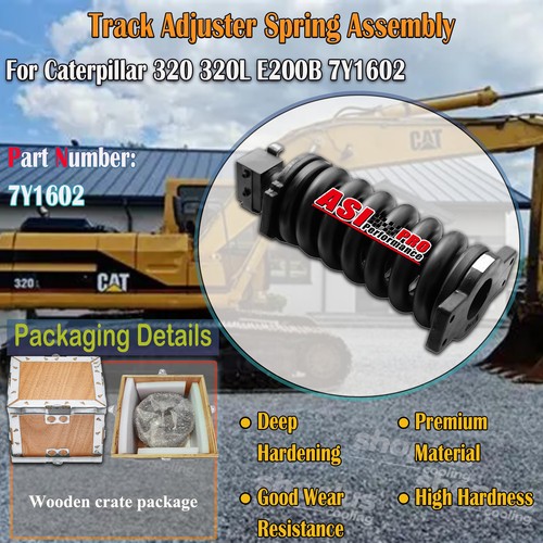 Track adjuster spring - track, assembly