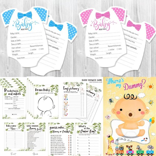 Baby shower games - baby,