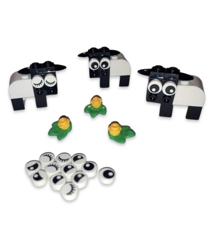 Lego sheep herd flock 3 - flock,