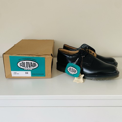 Solovair 1462 black leather - solovair,