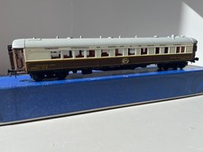 FRANCE TRAINS HO CAR COACH/KITCHEN No. 2841 CIWL BROWN AND CREAM EN BO