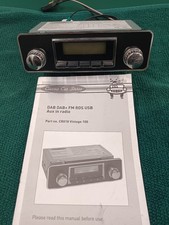 Retro Dab/fm Rds USB Vintage Looking Car Radio