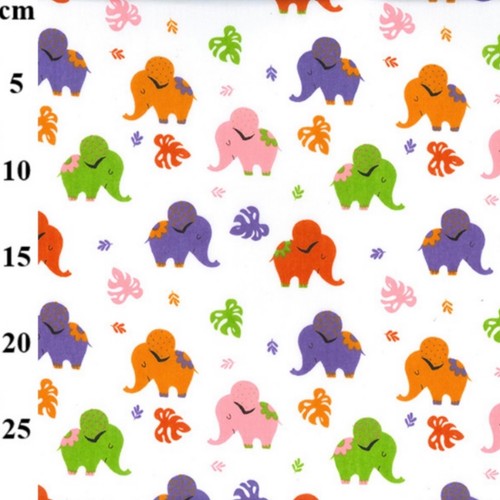 Printed poly cotton fabrics - printed,