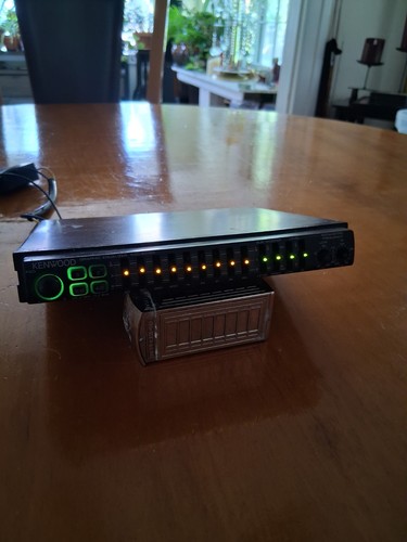 Kenwood graphic equalizer with - kenwood,