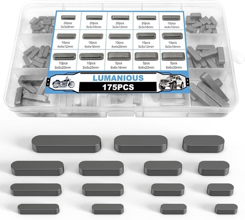 175pcs woodruff key stock - 175pcs,