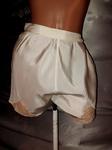 Vtg silk 40s panties lace - vtg,