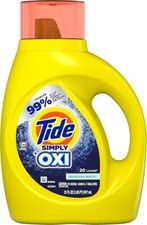TIDE Simply Plus OXI Liquid Laundry Detergent 31oz (917ml) | 20 Loads