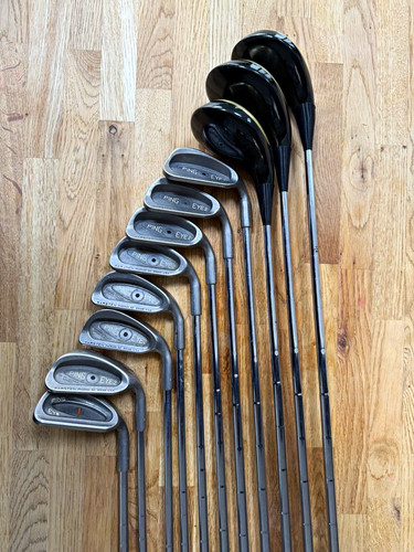 Ping eye black dot irons - black,