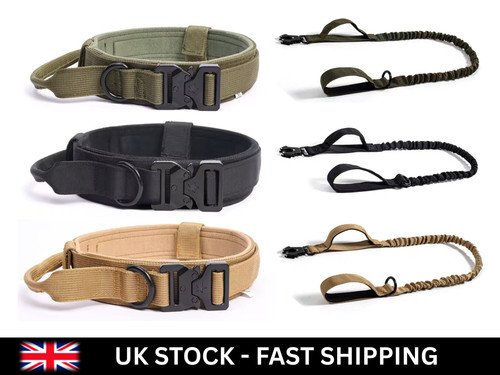 Military tactical dog collar - military,