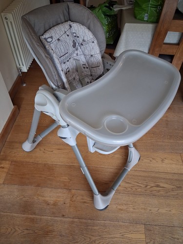 Chicco high chair - chair, grey