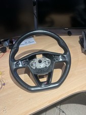 2015 SEAT LEON Cupra LEATHER MULTIFUNCTIONAL STEERING WHEEL GENUINE