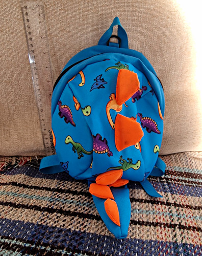 Kids blue dinosaur - dinosaur, print