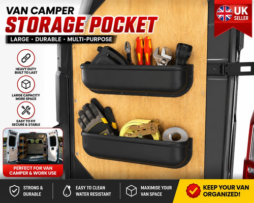 Van camper storage pocket - camper,