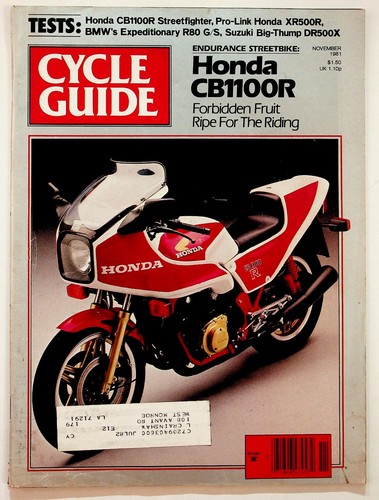 Cycle guide magazine - guide, november