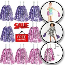 Dual Tone Metallic Cheer Pom