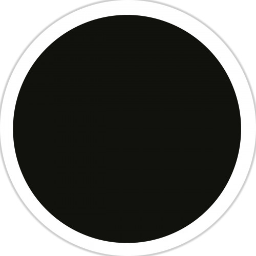 Plain black magnetic car - plain,