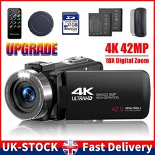 Video Camera Camcorder 4K 42MP