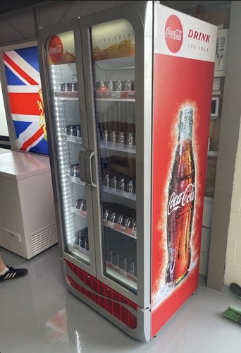Fargoglass fridge double door - fridge,