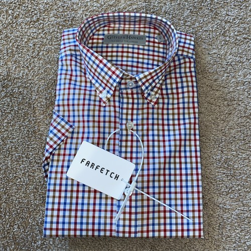 Gieves hawkes red white - white, &