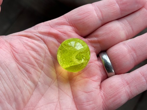 Uranium vaseline glass - uranium,