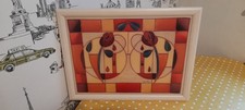 Debbie Halliday Pimpernel Lap Tray, Cooper Rose Art Deco,  Mackintosh Style ....