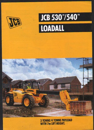 Jcb 530 540 70 loadall - 530-70, 540-70