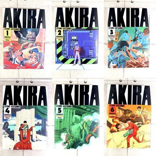 Akira manga vol complete - manga,