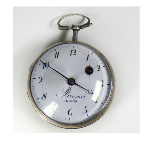 Breguet paris silver fusee - breguet,