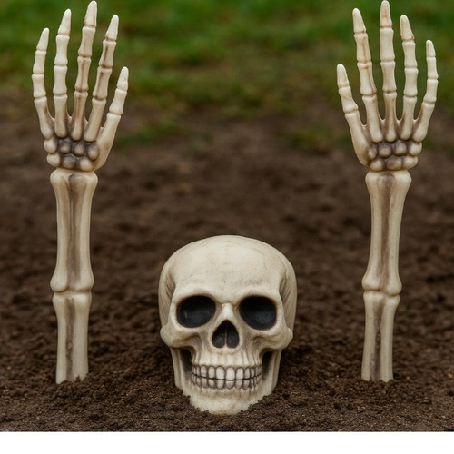 Halloween skull skeleton - &,