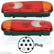 VIGNAL LC5 REAR TAIL LAMPS LIGHTS FITS RENAULT MASTER TRAFIC TIPPER CHASSIS CAB