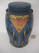 WILLIAMSON TEA EMPTY CADDY TIN