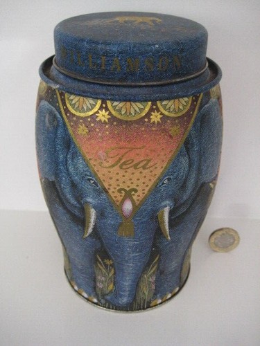 Williamson tea empty - empty, caddy