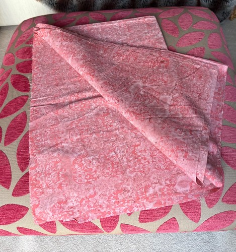 Vintage pink cotton fabric