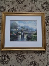 Thomas Kinkade Medium Sized Limited Edition Print With COA 
