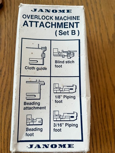 Janome overlocker attachment - janome,