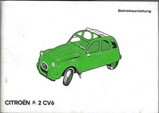 Citroen 2 CV 6 Owners Manual