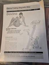 Davina McCall folding Exercise