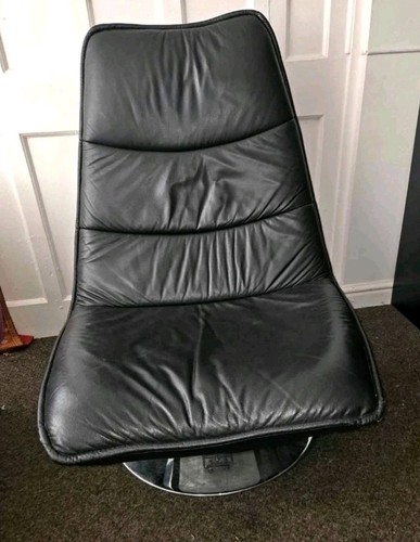 Black mid century italian - black,