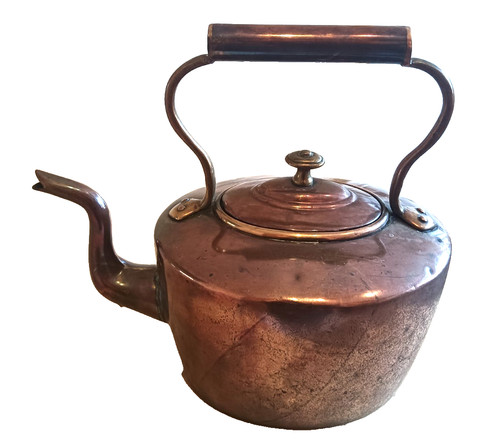 Antique copper brass tin - antique,