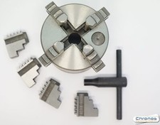 80 mm 4 Jaw Self centring Chuck 1 1/8 x 12 tpi compatible with Myford ML7 Lathe