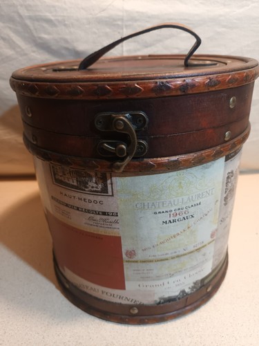 Vintage decorative wooden - wooden, wine