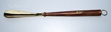 Shoe Horn Brass Wooden